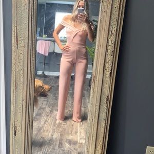 Pretty little thing Pink jumpsuit